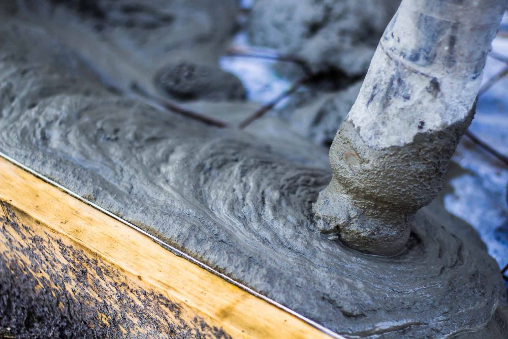 Ready mix concrete delivery